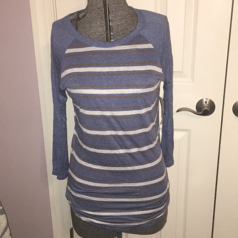 Lularoe XS Randy Blue Stripes
